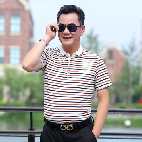 ÁO THUN TRUNG NIÊN TS388-16 ĐỎ