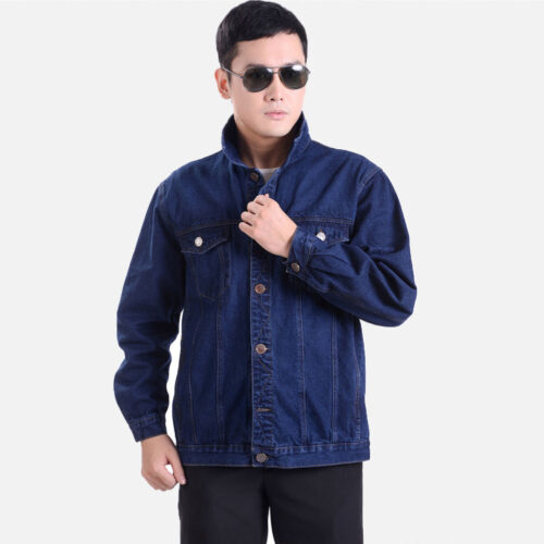 ÁO JEANS TRUNG NIÊN TS606 XANH ĐẬM